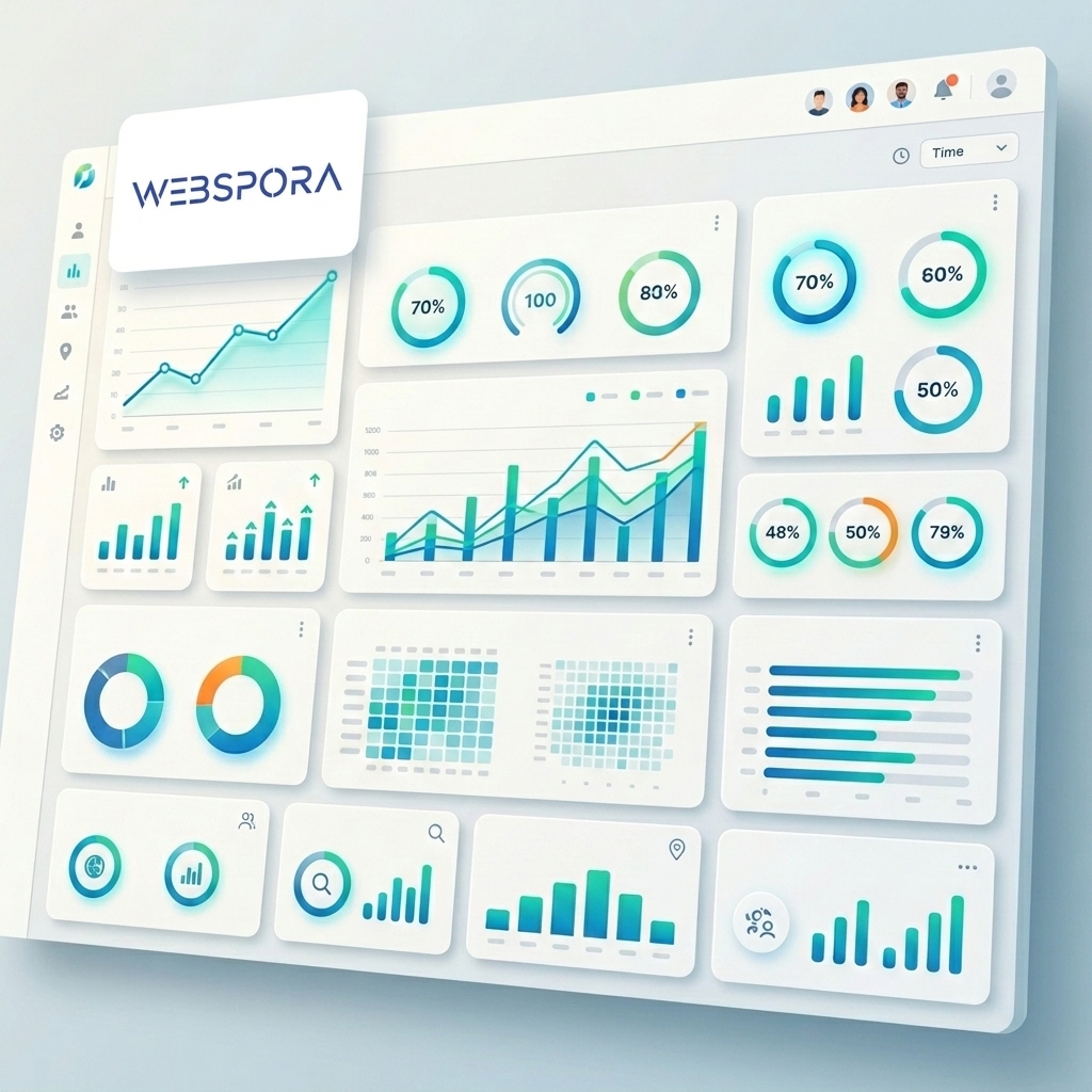AI search analytics dashboard